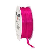 Cadeaulint Satijn   0.6 Cm x 50 meter   Fuchsia   cadeaus inpakken   sierlint