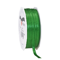 Cadeaulint Satijn   0.6 Cm x 50 meter   Groen   cadeaus inpakken   sierlint