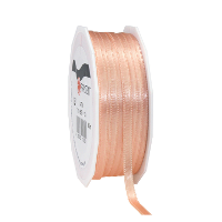Cadeaulint Satijn   0.6 Cm x 50 meter   Oud roze   cadeaus inpakken   sierlint