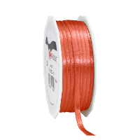 Cadeaulint Satijn   0.6 Cm x 50 meter   Oudroze   cadeaus inpakken   sierlint