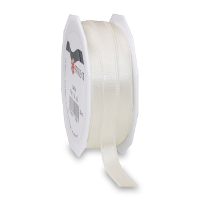 Cadeaulint Satijn   1 cm x 25 meter   beige   cadeaus inpakken   sierlint