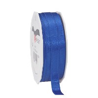 Cadeaulint Satijn   1 cm x 25 meter   blauw   cadeaus inpakken   sierlint