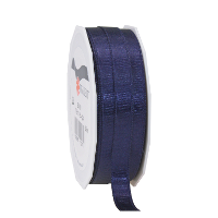 Cadeaulint Satijn   1 cm x 25 meter   donkerblauw   cadeaus inpakken   sierlint