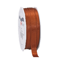 Cadeaulint Satijn   1 cm x 25 meter   koper   cadeaus inpakken   sierlint
