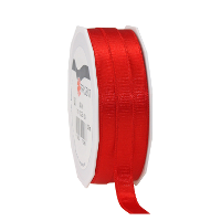 Cadeaulint Satijn   1 cm x 25 meter   rood   cadeaus inpakken   sierlint