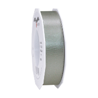 Cadeaulint Satijn   2.5 Cm x 25 meter   donkergrijs   cadeaus inpakken   sierlint
