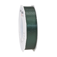 Cadeaulint Satijn   2.5 Cm x 25 meter   donkergroen   cadeaus inpakken   sierlint