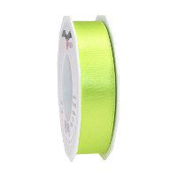 Cadeaulint Satijn   2.5 Cm x 25 meter   lime groen   cadeaus inpakken   sierlint