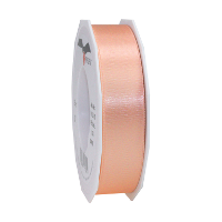 Cadeaulint Satijn   2.5 Cm x 25 meter   zalm roze   cadeaus inpakken   sierlint