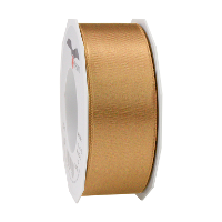 Cadeaulint Satijn   4 cm x 25 meter   brons   cadeaus inpakken   sierlint