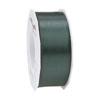 Cadeaulint Satijn   4 cm x 25 meter   donker groen   cadeaus inpakken   sierlint
