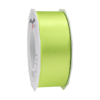 Cadeaulint Satijn   4 cm x 25 meter   lime groen   cadeaus inpakken   sierlint