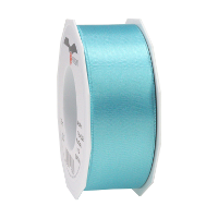 Cadeaulint Satijn   4 cm x 25 meter   turquoise   cadeaus inpakken   sierlint