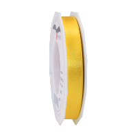 Cadeaulint/sierlint Satijn   1.5 Cm x 25 meter   Geel   cadeaus inpakken   decoratie