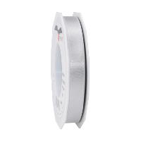 Cadeaulint/sierlint Satijn   1.5 Cm x 25 meter   grijs   cadeaus inpakken   decoratie