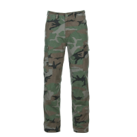 Merkloos Camouflage broek met veel zakken