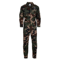 Camouflage kinder overall   verstelbaar middel   rits en klittenband   diverse maten