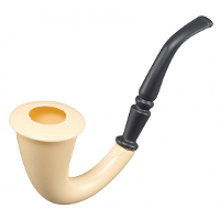 Carnaval Sherlock detective verkleed pijp   plastic   ouderwets model