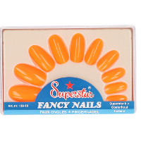 Carnaval verkleed artikel   Oranje nep kunstnagels   volwassenen   opplakken