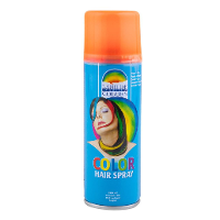 Carnaval verkleed haar verf   fluor oranje   111 ml   haarspray   Haar kleuren   carnaval