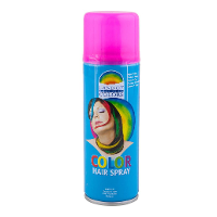 Carnaval verkleed haar verf   fluor roze   111 ml   haarspray   Haar kleuren   carnaval