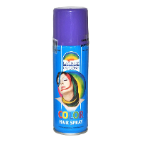 Carnaval verkleed haar verf   paars   111 ml   haarspray   Haar kleuren   carnaval