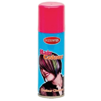 Carnaval verkleed haarverf/spray   roze   125 ml   kinderen en volwassenen   makkelijk uitwassen