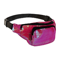 Carnaval verkleed Heuptasje   slangenprint   roze   volwassenen   foute party
