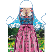 Carnaval verkleed keuken of bbq schort   Oktoberfest Dirndl jurkje   cadeau   Dames