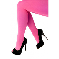 Carnaval verkleed panty   60 denier   roze   dames   microfiber   party kleding