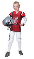 Carnaval verkleed Rugbyspeler   American Football   kinderkostuum