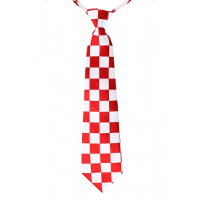 Carnaval verkleed stropdas   Brabantse vlag thema print   Feestartikelen en accessoires