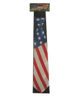 Carnaval verkleed Stropdas   vlag USA   Verenigde Staten   volwassenen   landen thema