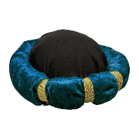 Carnaval verkleed Tulband   1001 nacht Sultan   blauw   volwassen   themafeest