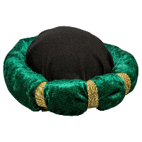 Carnaval verkleed Tulband   1001 nacht Sultan   groen   volwassen   themafeest