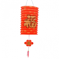 Chinese gelukslampion   crepe papier   20 cm   Aziatisch thema
