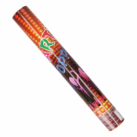 Confetti kanon/shooter   multi kleuren   papier snippers   40 cm