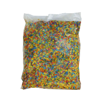Confetti   multi color   papier   1000 gram   feestversiering   carnaval