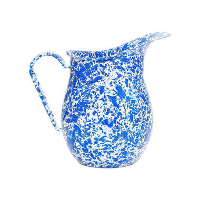 Crow Canyon Home Drinkkan Splatter   Blauw