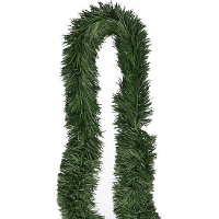 Dennenslinger   1x   groen   5 meter   kunststof   guirlande   kerstslinger   kerstversiering