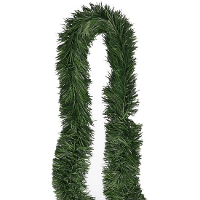 Dennenslinger   groen   5 meter   kunststof   guirlande   kerstslinger   kerstversiering