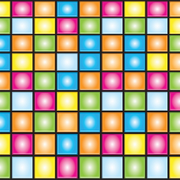 Disco scenesetter dansvloer   gekleurd   60 cm x 9 m   discovloer