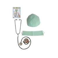 Dokters / chirurg verkleed accessoires set   4 delig   ziekenhuis thema   carnaval   volwassenen