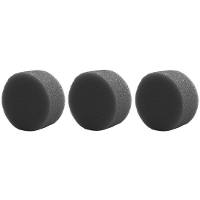 Ecologisch grimeer sponsje   3x   rond   antraciet   Natuurlijk make up sponsje   Grimeersponsje