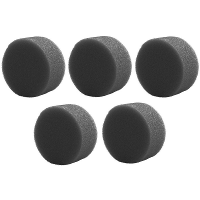 Ecologisch grimeer sponsje   5x   rond   antraciet   Natuurlijk make up sponsje   Grimeersponsje
