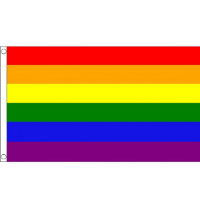 Extra grote vlag Regenboog 150 x 240 cm