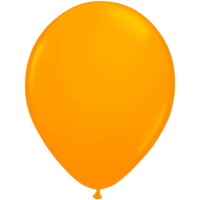 Feest Ballonen   neon oranje   8x stuks   25 cm   versiering/feestartikelen