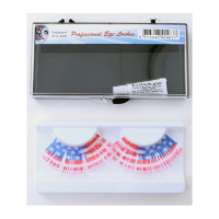 Feestartikelen nepwimpers USA vlag
