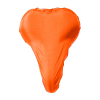 Fiets zadelhoes waterdicht   oranje   Voordelige zadelhoezen voor de fiets/brommer   pvc
