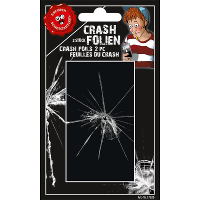 Fop sticker gebroken mobiele telefoon   2x   glas kapot   1 april   smartphone sticker   scherm stuk